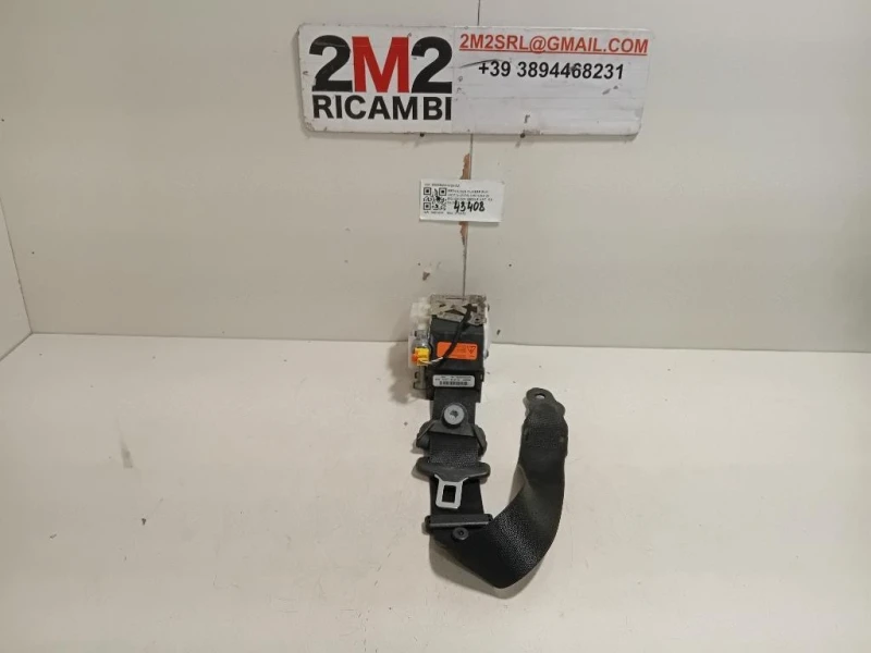 Cintura DI Sicurezza Sedile ANT SX 306264399228-AA Mercedes Classe SLK R171 2008