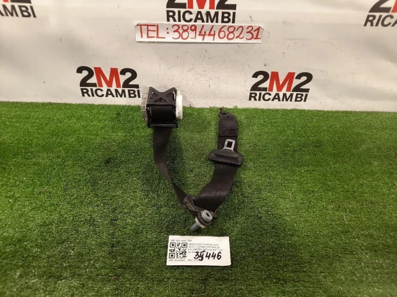 Cintura DI Sicurezza Sedile ANT SX A1718601185 Mercedes Classe SLK R171 2008