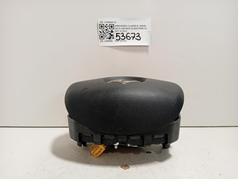 Air-bag Guidatore 2188605102 Mercedes Classe B W246 2012