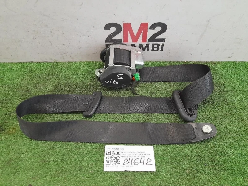 Cintura DI Sicurezza Sedile ANT SX A6398603885 Mercedes VITO W639 2004