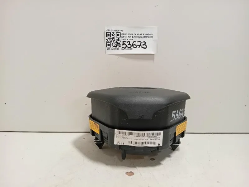 Air-bag Guidatore 2188605102 Mercedes Classe B W246 2012