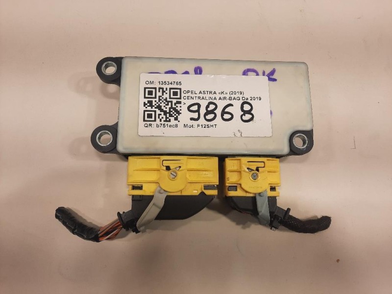 KIT Airbag Opel Astra K 2019