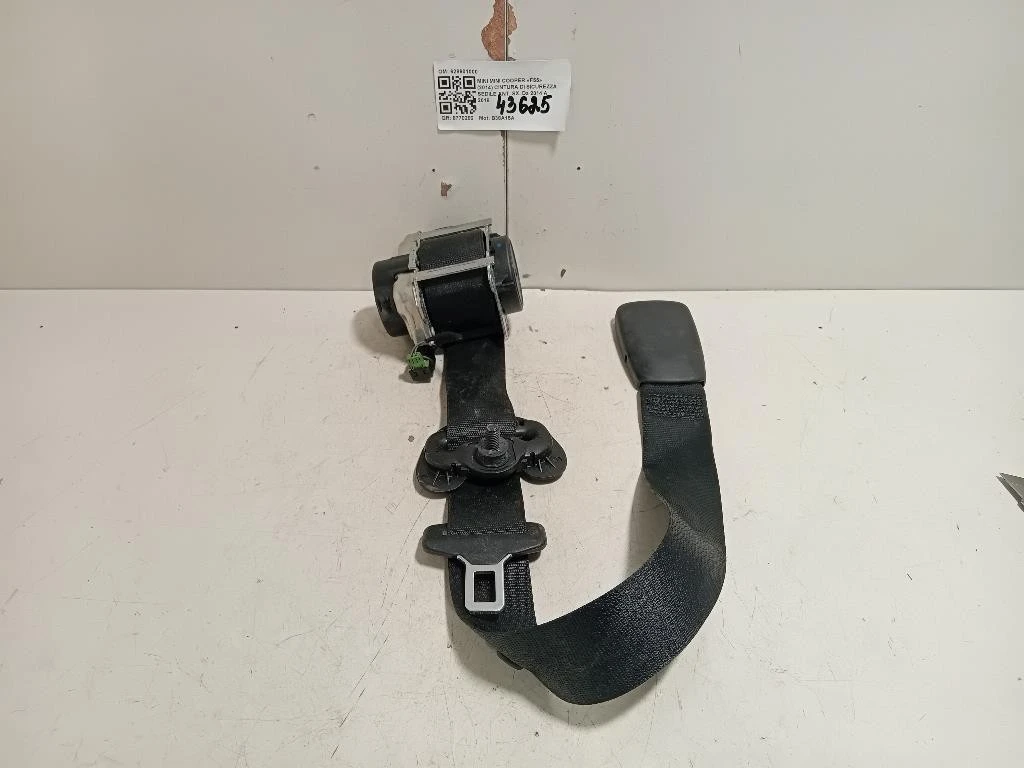 Cintura DI Sicurezza Sedile ANT SX 628901000 Mini MINI Cooper F55 2014