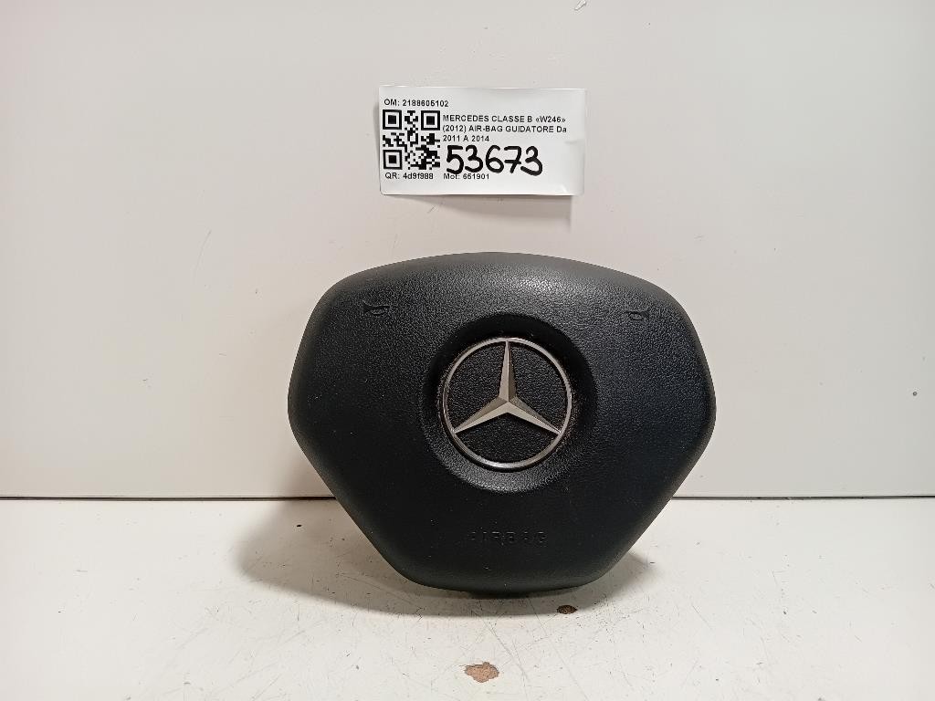 Air-bag Guidatore 2188605102 Mercedes Classe B W246 2012