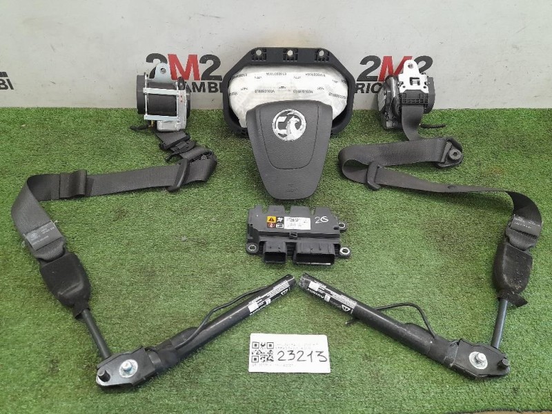 KIT Airbag DAL 2011 AL 2016 Opel Zafira C 2012