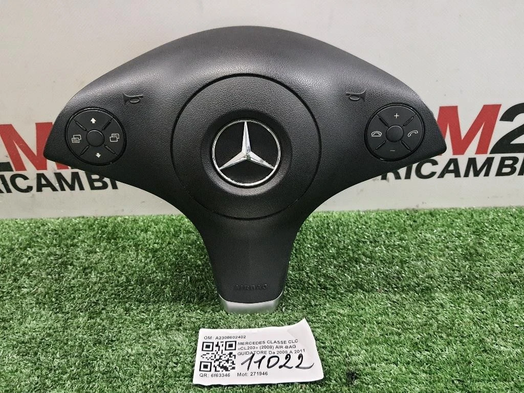 Air-bag Guidatore A2308602402 Mercedes Classe CLC Cl203 2008