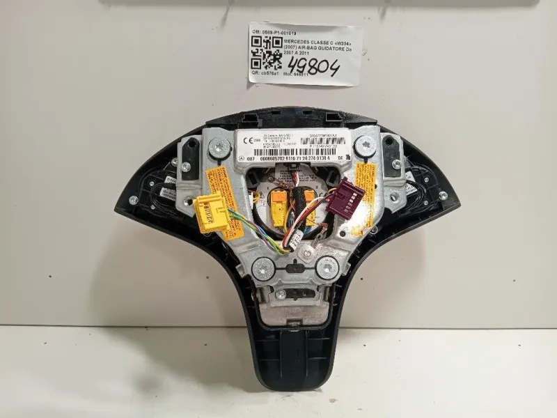 Air-bag Guidatore 0589-P1-001019 Mercedes Classe C W204 2007