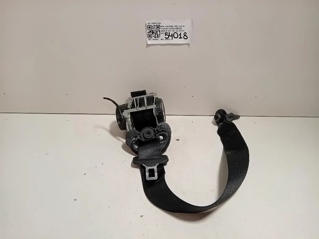 Cintura DI Sicurezza Sedile ANT SX 625831200 Mini MINI ONE F56 2014