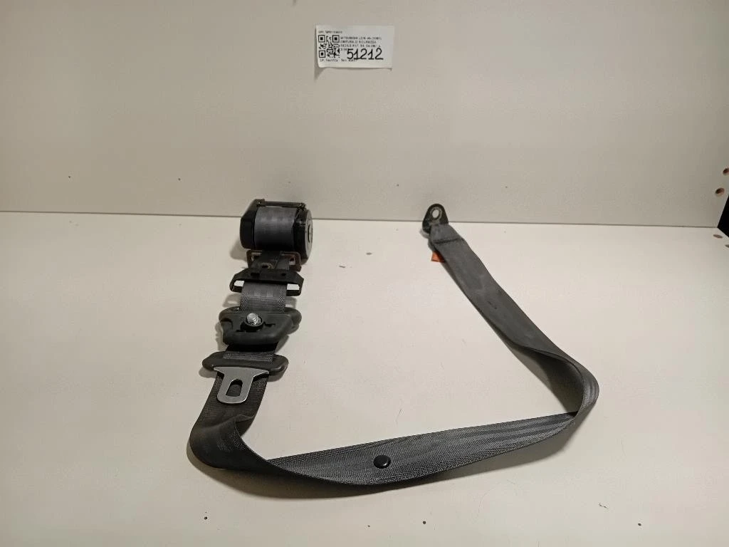 Cintura DI Sicurezza Sedile ANT SX 7000C594 Mitsubishi L200 II 1997