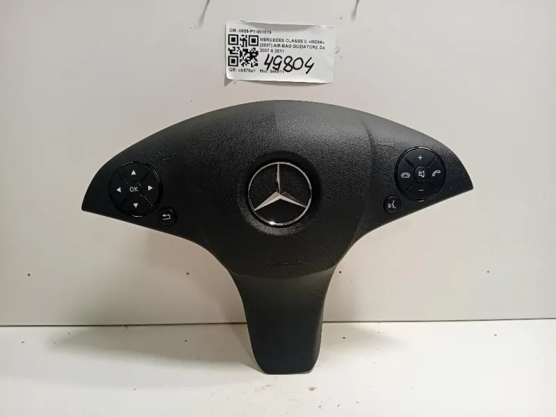 Air-bag Guidatore 0589-P1-001019 Mercedes Classe C W204 2007