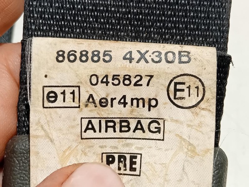 Cintura DI Sicurezza Sedile ANT SX -86885 4X30B Nissan Navara 2010