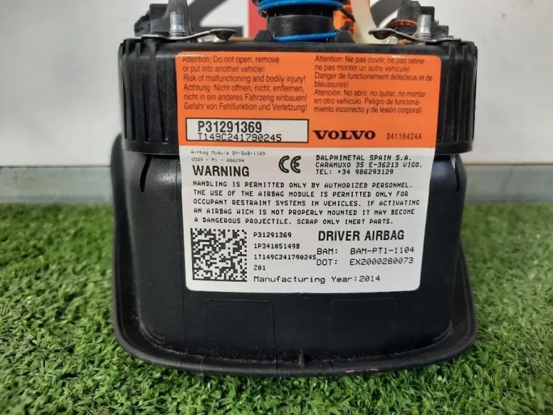 KIT Airbag Volvo V40 II 2012