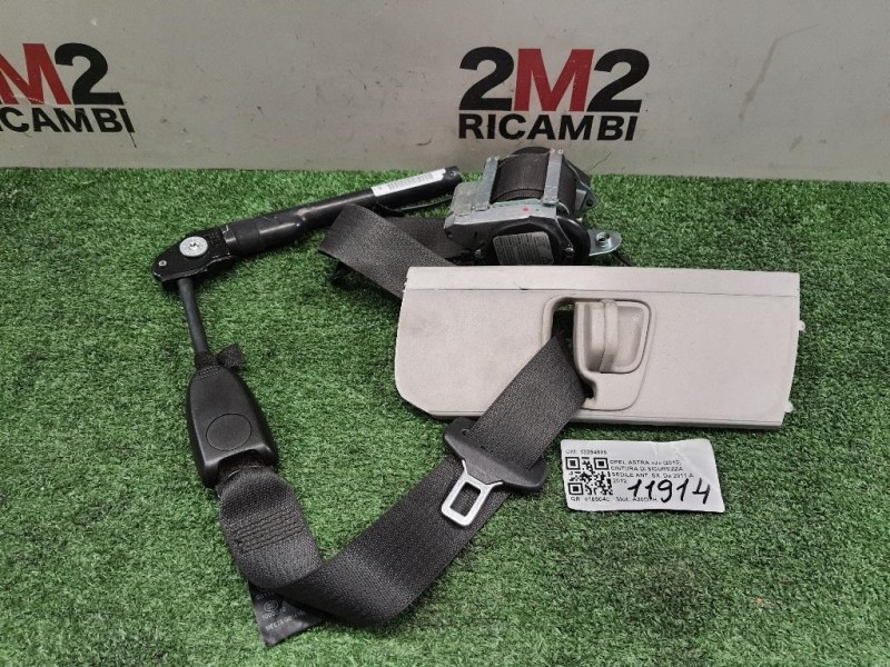 Cintura DI Sicurezza Sedile ANT SX 13394806 Opel Astra J 2010