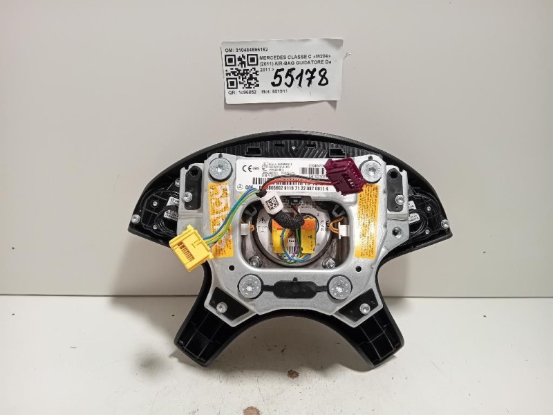 Air-bag Guidatore 310484596162 Mercedes Classe C W204 2011