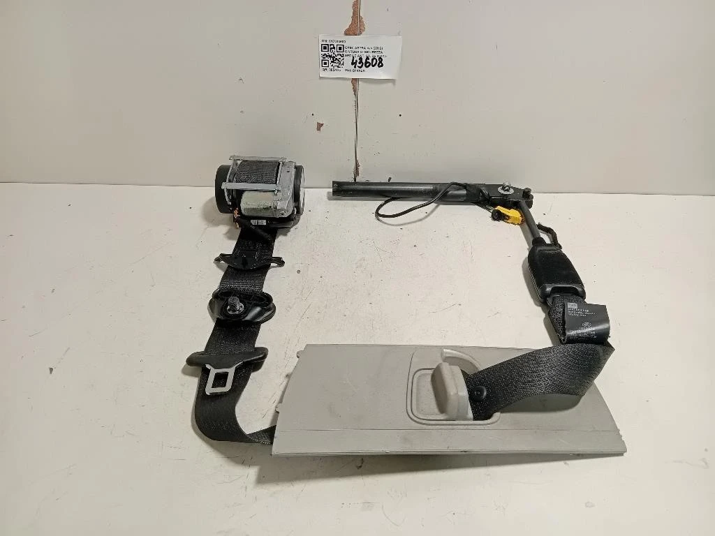 Cintura DI Sicurezza Sedile ANT SX 617023600 Opel Astra J 2012