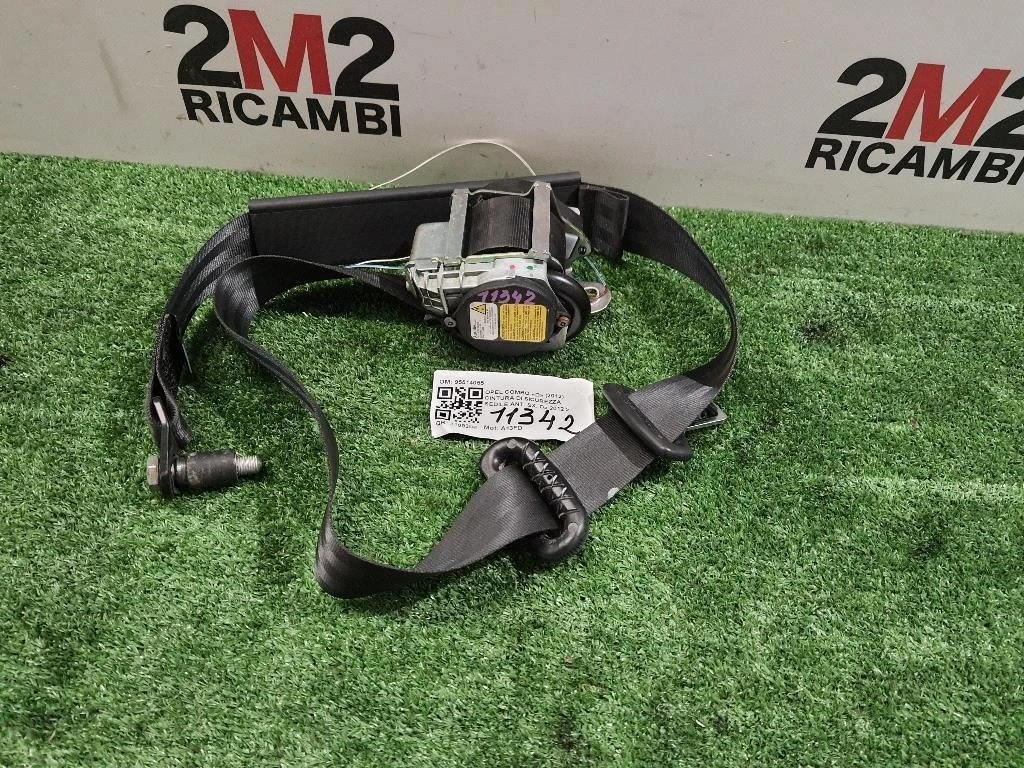 Cintura DI Sicurezza Sedile ANT SX 735563380 95514055 Opel Combo D 2012