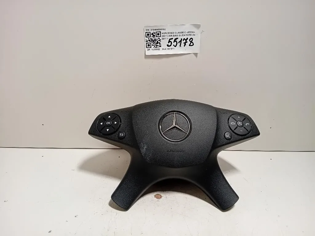 Air-bag Guidatore 310484596162 Mercedes Classe C W204 2011