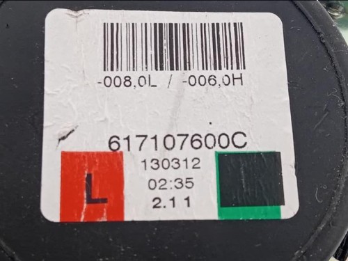 Cintura DI Sicurezza Sedile ANT SX