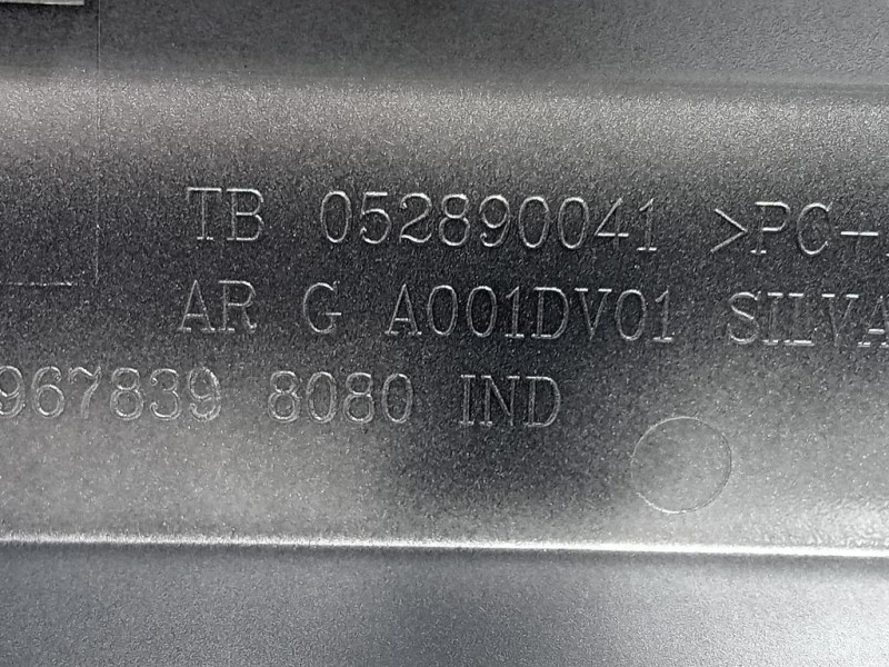 KIT Barra Portapacchi Tetto 1610100180 KIT RRIVESTIMENTO BARRE PORTAPACCHI Peugeot 2008 I 2016