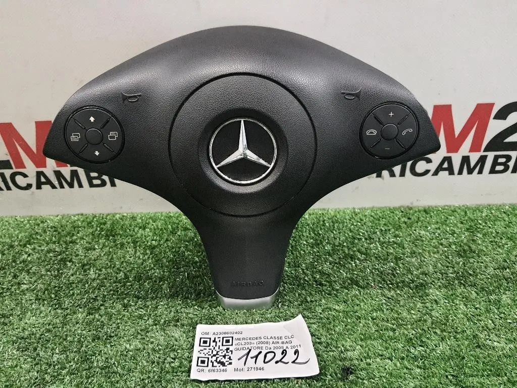 Air-bag Guidatore A2308602402 Mercedes Classe CLC Cl203 2008