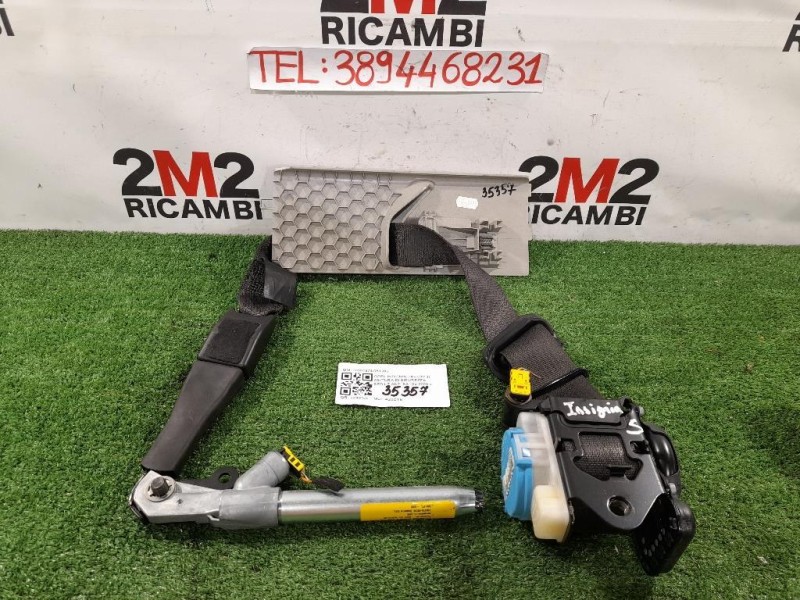 Cintura DI Sicurezza Sedile ANT SX 20951974051206 Opel Insignia A 2013