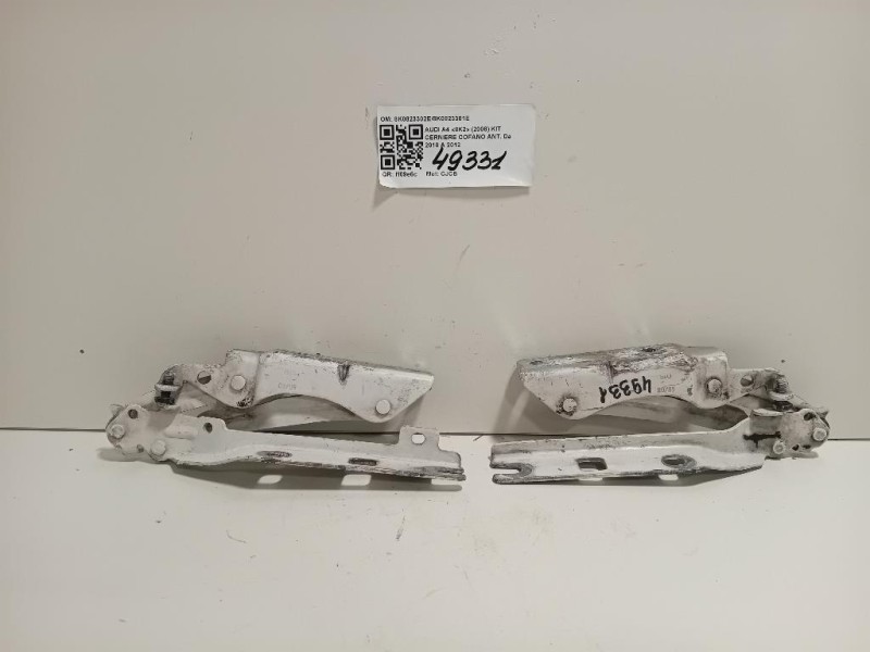 KIT Cerniere Cofano ANT 8K0823302E8K0823301E Audi A4 8K2 2008