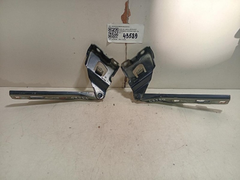 KIT Cerniere Cofano ANT 8K0823302B8K0823301C Audi A4 8K2 2012