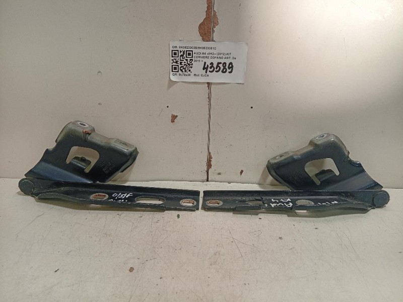KIT Cerniere Cofano ANT 8K0823302B8K0823301C Audi A4 8K2 2012