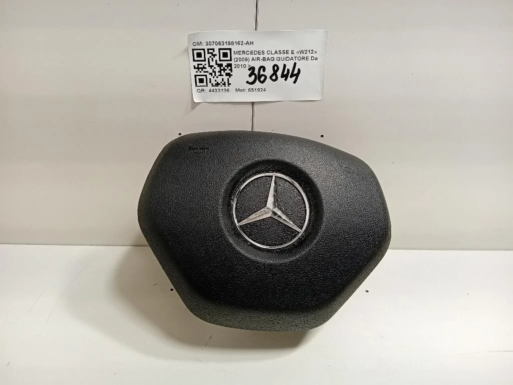 Air-bag Guidatore 307063198162-AH Mercedes Classe E W212 2009
