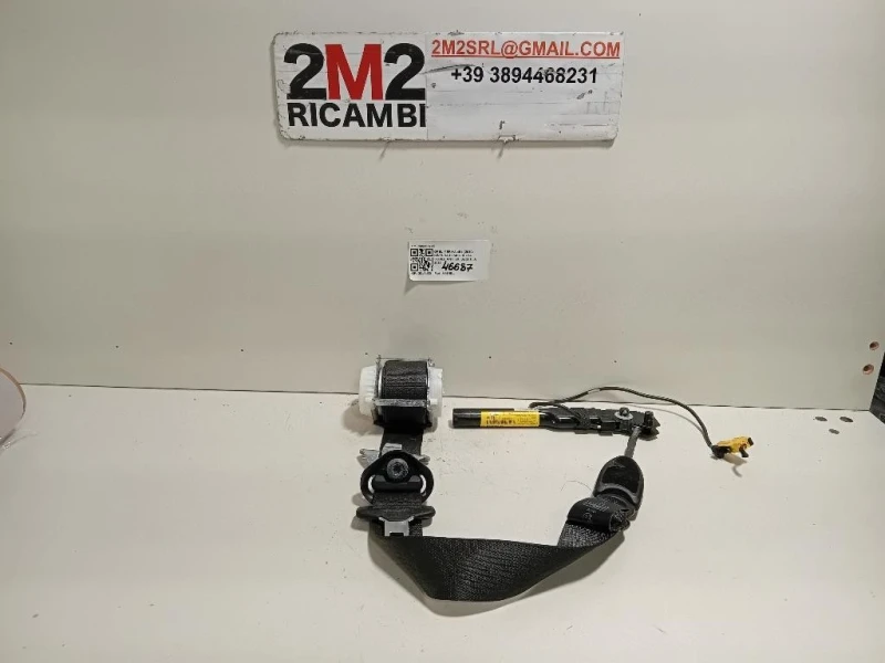 Cintura DI Sicurezza Sedile ANT SX 34040727D Opel Meriva B 2010