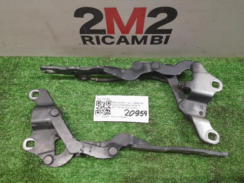 KIT Cerniere Cofano ANT 7060559 7060560 Bmw Serie 1 E87 Berlina 2005