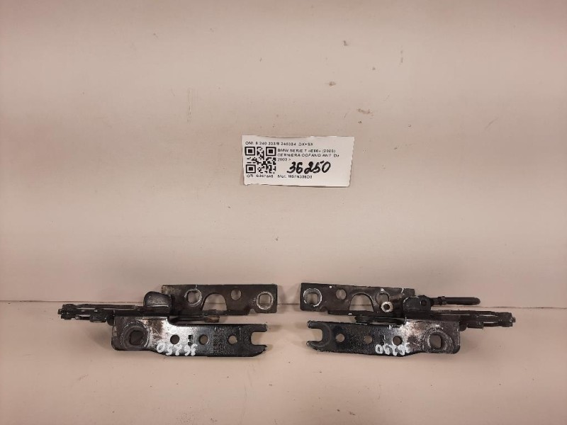 KIT Cerniere Cofano ANT 82403338240334 DX+SX Bmw Serie 7 E66 2003