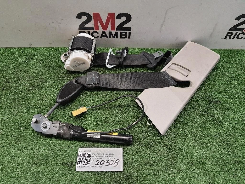Cintura DI Sicurezza Sedile ANT SX 13305707 Opel Meriva B 2010