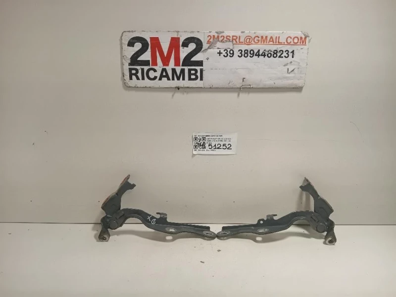 KIT Cerniere Cofano ANT KIT CERNIERE COFANO ANT Chevrolet Cruze 2011