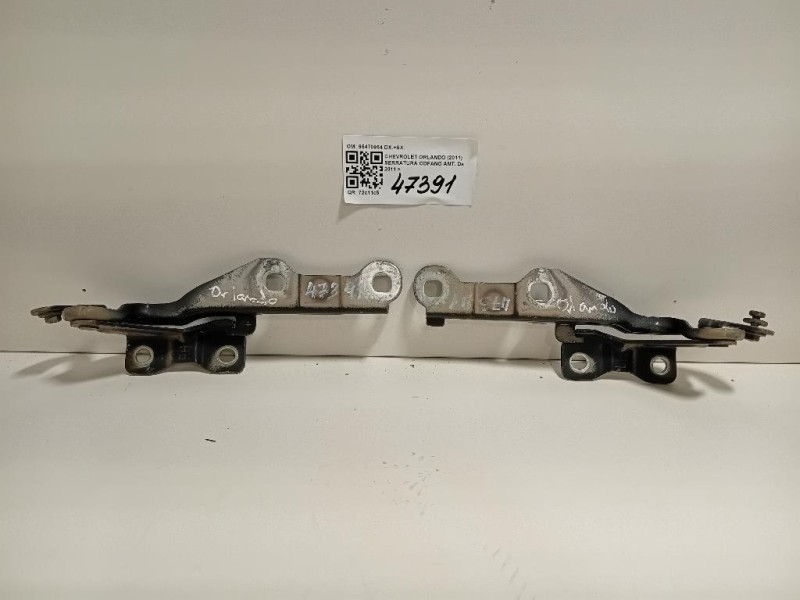 KIT Cerniere Cofano ANT 95470964 DX+SX Chevrolet Orlando 2011