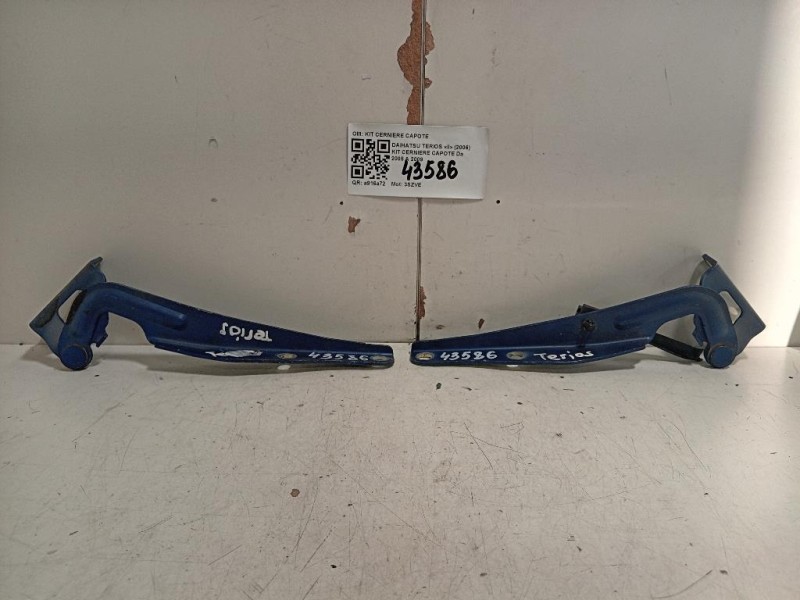 KIT Cerniere Cofano ANT KIT CERNIERE COFANO ANT Daihatsu Terios II 2006