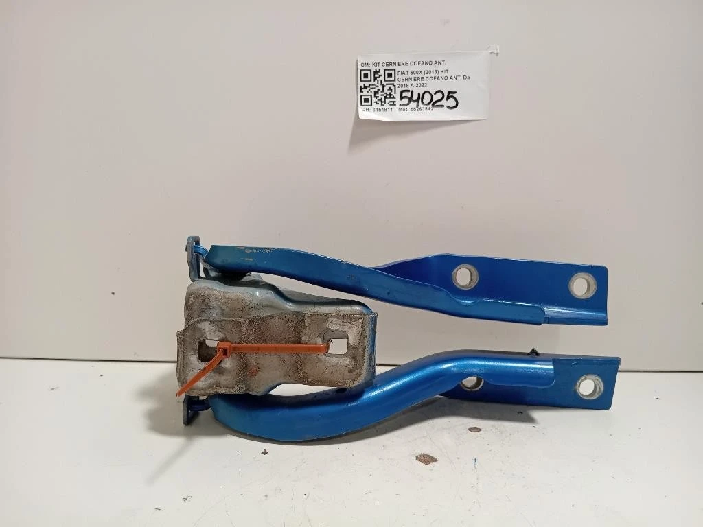 KIT Cerniere Cofano ANT KIT CERNIERE COFANO ANT Fiat 500X 2018