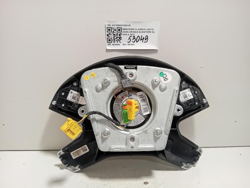 Air-bag Guidatore A21286001029116 Mercedes Classe E W212 2009