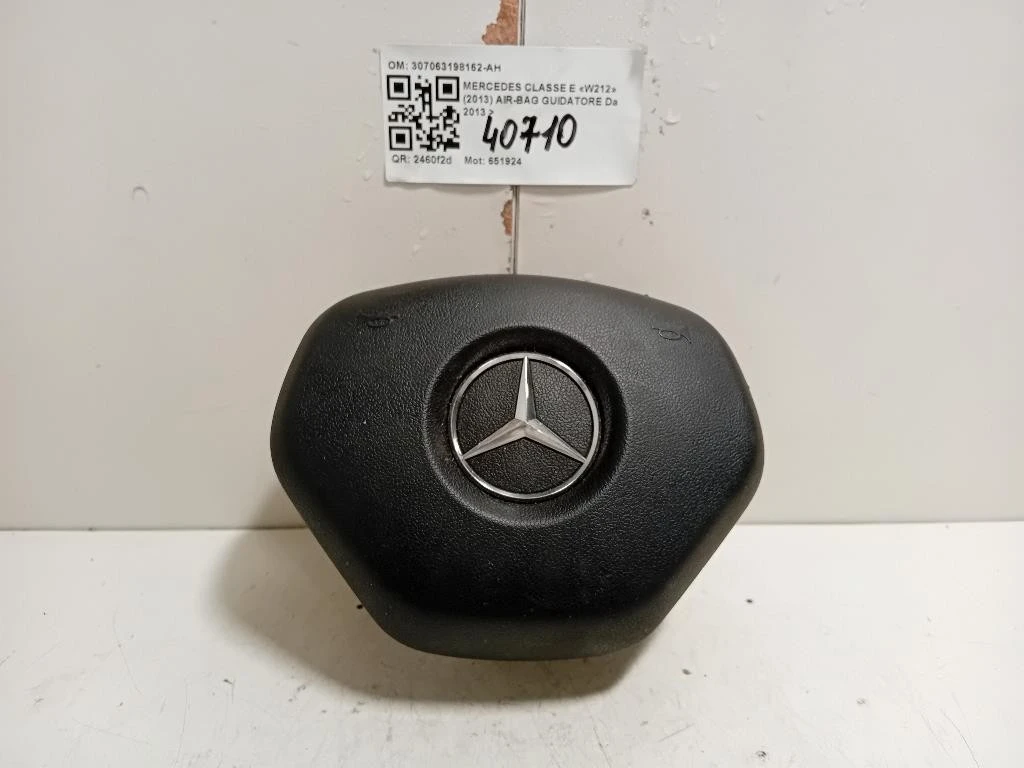 Air-bag Guidatore 307063198162-AH Mercedes Classe E W212 2013