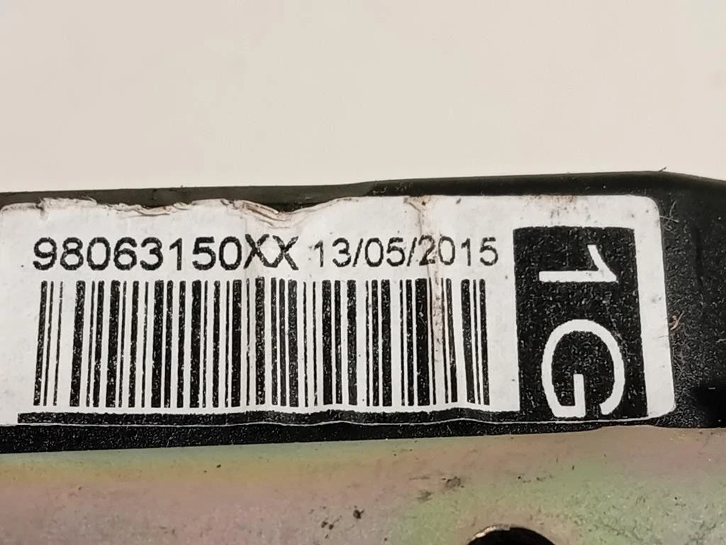 Cintura DI Sicurezza Sedile ANT SX 98063150XX Peugeot 2008 I 2016