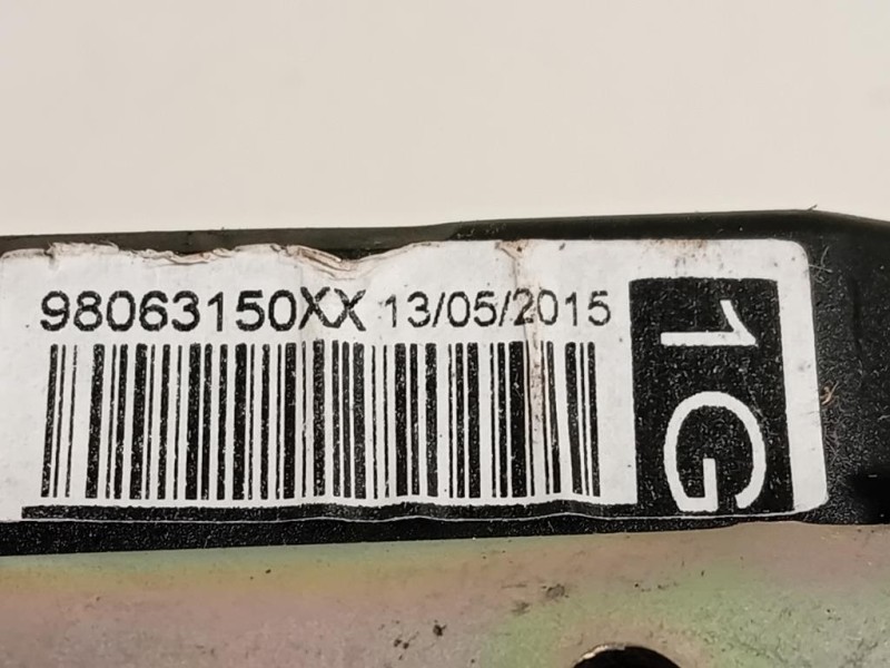Cintura DI Sicurezza Sedile ANT SX 98063150XX Peugeot 2008 I 2016