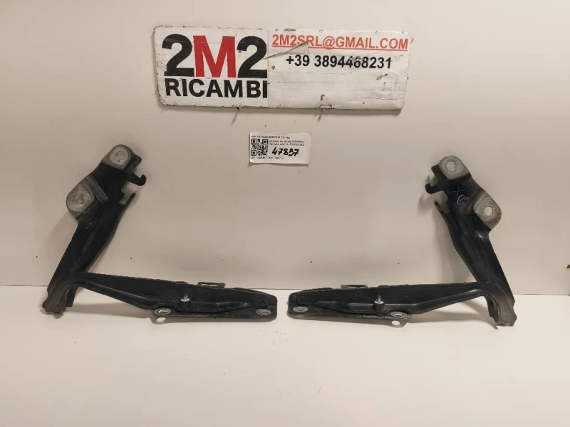 KIT Cerniere Cofano ANT S9740220S9740320 DX+SZ Jaguar XF I 2011