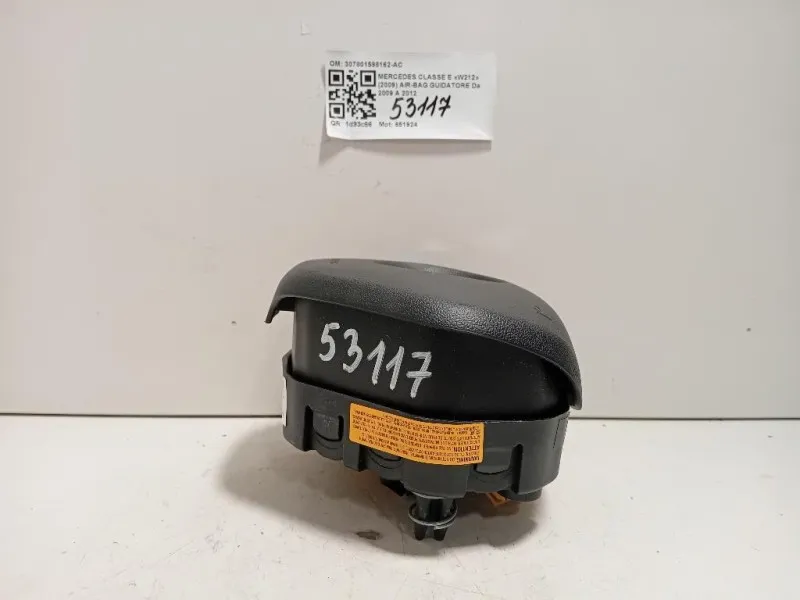 Air-bag Guidatore 307801598162-AC Mercedes Classe E W212 2009