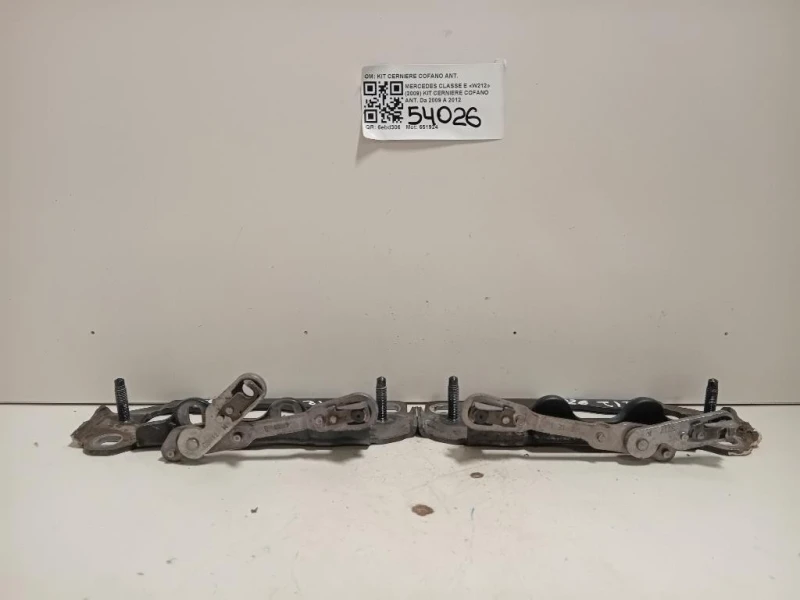 KIT Cerniere Cofano ANT KIT CERNIERE COFANO ANT Mercedes Classe E W212 2009