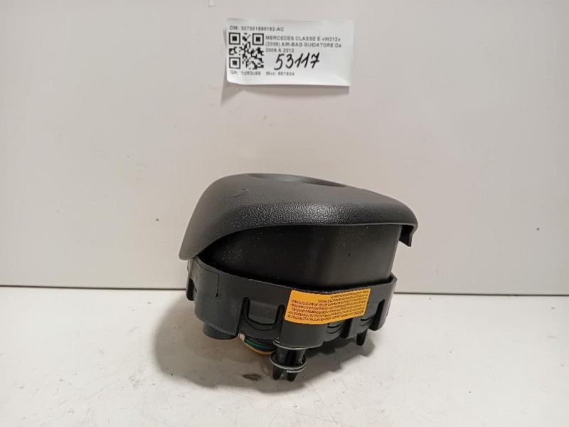 Air-bag Guidatore 307801598162-AC Mercedes Classe E W212 2009