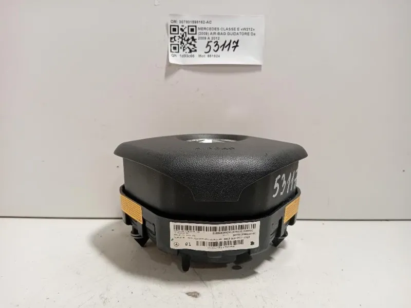 Air-bag Guidatore 307801598162-AC Mercedes Classe E W212 2009