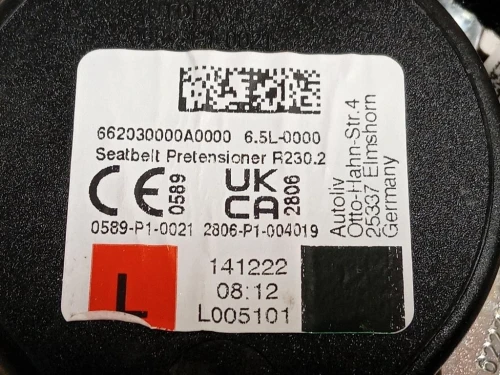 Cintura DI Sicurezza Sedile ANT SX 662030000A662015700A Seat Ibiza VI KJ1 2017