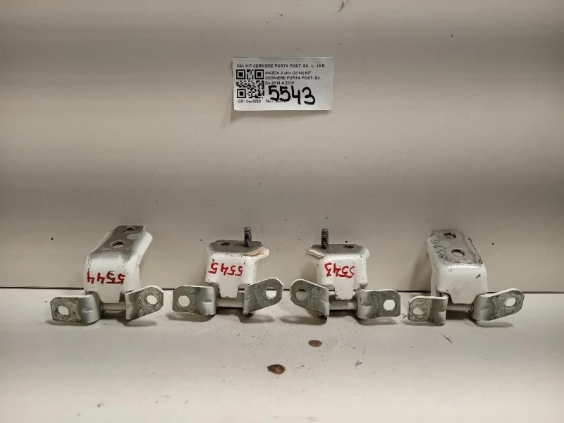 KIT Cerniere Porta POST SX KIT CERNIERE PORTA POST SX Mazda 3 III 2014