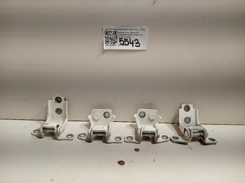 KIT Cerniere Porta POST SX KIT CERNIERE PORTA POST SX Mazda 3 III 2014