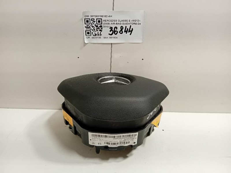 Air-bag Guidatore 307063198162-AH Mercedes Classe E W212 2009
